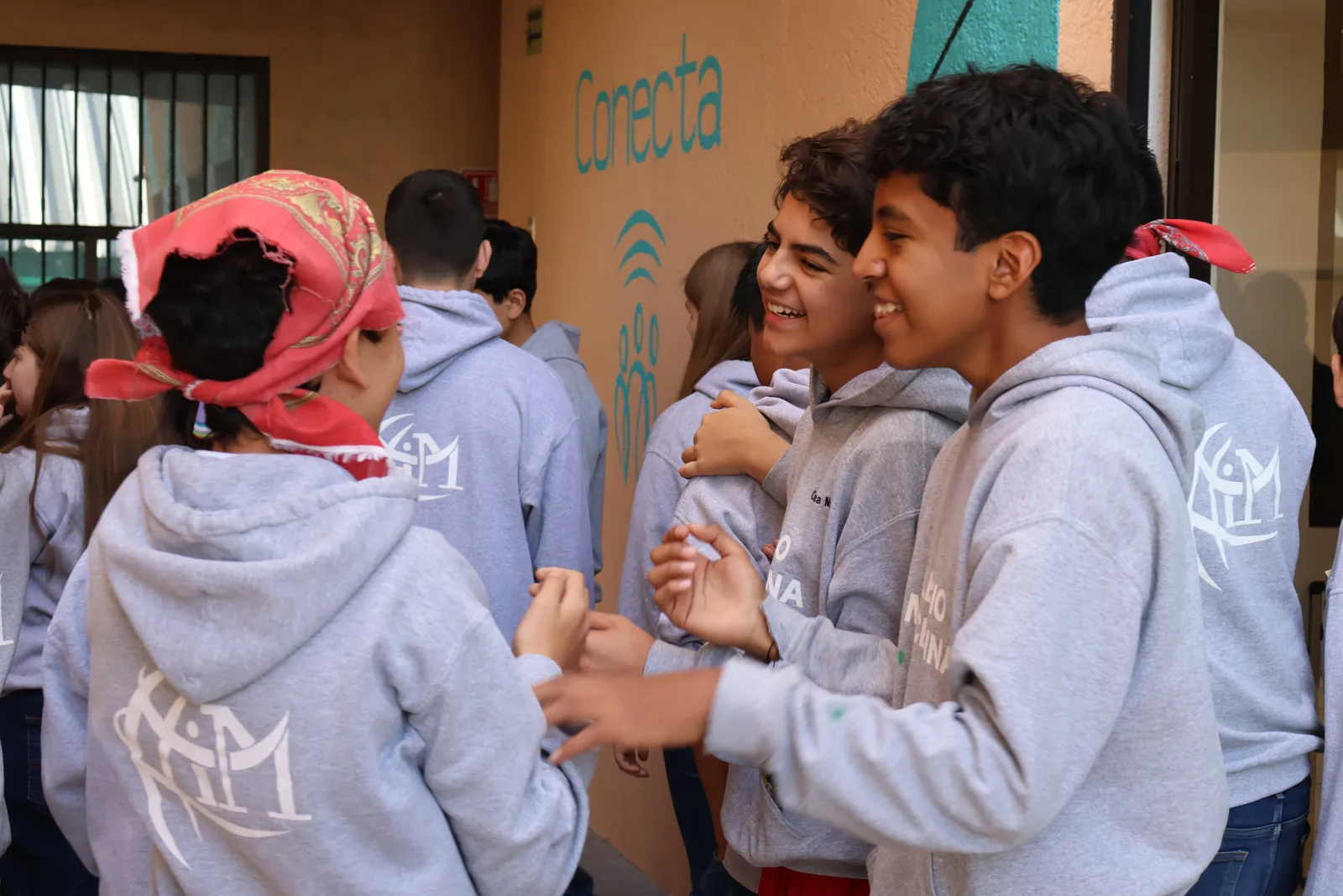 Convivencia entre alumnos de secundaria